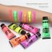  Karlak 24 Tubes 10ml/0.34oz Art Body Paint Glow in Light Face & Body Paint with 6 Colours Glow Blacklight Neon Fluorescent for Party Clubbing Festival Halloween Makeup - Buy Online on GoSupps.com