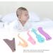Shop 5pcs Silicone Teething Toys - Educational & Soft Food Safe Baby Kaubeißring - Buy Online on GoSupps.com