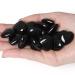 XIANNVXI 10 Pcs Black Obsidian Crystals Heart Natural Obsidian Crystals Black Gemstones Set Polished Love Palm Pocket Stones Reiki Crystal Beginners Gifts Black - Obsidian