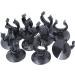 Gzhaizhuan 30 STK Aquarium Suction Cups - Durable PVC Fish Tank Hose Holders & Accessories (30x20mm Black) - Buy Online on GoSupps.com