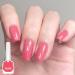 Pink Nail Polish Nail Varnish Bright Pink Quick Dry Breathable French Manicure Natural Elegant Pearl Hot Pink Non-toxic No UV Needed Nail Polish for Woman Home DIY Nail Art Gift - Buy Online on GoSupps.com