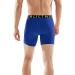 Athlio Men's Relaxed Stretch 6 Open-Fly Cool Dry Brief Mesh Underwear Trunk - Pack of 3 (Black/Blue/Sky, XL) - Buy Online on GoSupps.com