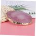  Mikinona Mikinona Cosmetic Mixing Palette Eyeshadow Palette Makeup Palette Resin Coaster Resin Tray Paint Holder Round Purple Tray Nail Frame - Buy Online on GoSupps.com