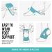 Tuli's X Brace Plus - Arch Support & Compression Strap for Sever's Disease Plantar Fasciitis & Heel Pain - Medium (1 Pair - Buy Online on GoSupps.com