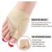 POO4KARK TEHE-VALGUS Orthesis - 2-in-1 Bunion Protector & Toe Spreader | Hallux Valgus Support - Beige (Size S) | International Shipping Available - Buy Online on GoSupps.com