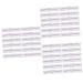 NOLITOY 300 pcs Tools Eyebrow Balance Three-point Disposable Rulers Make Tattooing Stencils Professional
