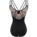 Daydance Cotton Camisole Dance Leotard - Women's Spaghetti Straps Ballet Costume (Black, Large) - Buy Online on GoSupps.com