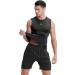 Milin Naco Men's Sleeveless Compression Shirts 3 Pack - UPF 50+ Rash Guard, Dry Fit, 5X-Large - Buy Online on GoSupps.com