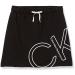 Calvin Klein Girls' Performance Sport Skooter Skirt, Black Outline, 12-14