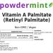 Vitamin A Powder (Palmitate Retinyl Palmitate) 15000 IU - Mint Flavored | Non-GMO Vegan Skin Health | Wrinkle Reduction | Scoop Included | 25g / 0.88oz - Buy Online on GoSupps.com