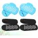 minkissy 2 Pairs Features Socks for Women Feet Moisturizing Spa Socks Spa Sock Foot Peel Calluses Socks Rough Skin Socks Moisturizer Socks Moisturizing Sock Essential Oil Miss Heel - Buy Online on GoSupps.com