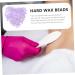 Minkissy Hard Wax Beans - 3 Packs for Hair Removal Sensitive Skin Violet Wax Pearls Beeswax Face Wax - Best for Smooth Skin - Buy Online on GoSupps.com