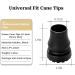 2pcs 3/4 Inch Heavy Duty Walking Stick Rubber Tips - Replacement Ends for Seniors, Crutches, Canes, Hiking Sticks - Buy Online on GoSupps.com