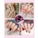 UV Light for Nails - MIRAGE LAYON UV Nail Lamp with 63 Beads 4 Timer Settings Auto Sensor - Professional Gel Nail Light Gift for Women & Girls - Purple - Buy Online on GoSupps.com