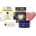  NIVEA NIVEA Q10 Anti-Wrinkle Power Set Skincare with Extra Firming Anti-Wrinkle Day Face Cream 50ml and Extra Regenerating Night Face Cream 50ml NIVEA Soft Moisturizing Cream for Body Face and Hands 25g - Buy Online on GoSupps.com