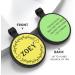 Yehanti Personalized Engraved Silicone Dog Tag - Waterproof Quiet Custom Name & Address for Dogs & Cats | Unique Mix-Pattern Design - Buy Online on GoSupps.com