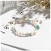 2pcs Fashion Bangle for Friends Decorative Bracelets Green Aventurine Bracelet Jewelry Wrist 19X1cm Green - Buy Online on GoSupps.com