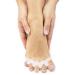 Toe Separator to Correct Your Toes - Toe Spacers for Bunions Yoga Toes and Overlapping Toes. Toe Straighteners for Bent Toes (4 Pack)
