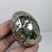 Golden Iron Pyrite Geode Egg Polished Natural Sparkling Cubes Druzy Crystal Cluster Home Collections