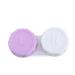 Lentil storage container contact lens container mini box container 5-piece set cute style mini bag contact lens container easy to wear make-up beauty pupils storage 5PCs purple