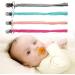 Personalized Handmade Pacifier Chain | Eitz Ngxq Baby Nipple Clip | Rose Color Pacifier Rope - Perfect for International Shipping - Buy Online on GoSupps.com