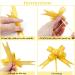 Pull Bows 100 Pcs Decorative Assorted Colors Gift Wrap Knot Ribbons Gift Wrapping Bows for Flower Presents Basket Birthday Wedding Valentine Tie Crafts -10 Colors - Buy Online on GoSupps.com