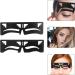  FRCOLOR FRCOLOR 4 pcs Reusable Eyebrow Ruler Shaper Eyebrow Shaper Supply Ruler Eyebrow Drawing - Buy Online on GoSupps.com