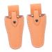Vintorky 2st garden shear belt pocket beltholster case for garden tools pockets for hairdressing scissors scissor cover scissor metui hairdressing bag belt cowhide leather bag 21x9.5x5cm orange 1