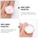 Minkissy Resin Marble Nail Art Ring Palettes 2 Pieces Mini Finger Ring Plates Nail Art Makeup Mixing Palette DIY Colour Boards for Drawing Colour Style 4 - Buy Online on GoSupps.com