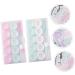Healeved 4 Sets Colored Contact Lens Storage Boxes | Travel Cases & Tweezers | Secure & Stylish Containers for Lenses - Buy Online on GoSupps.com