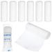 Healeved 24 Rolls Individually Gauze Rolls Wrapped Gauze Medical Bandages Flexible Fabric Rolled Gauze First Aid Tape Individually Wrapped Gauze Rolls White