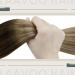 Laavoo Ombre Microring Real Hair Extensions - Darkest Brown to Medium Brown with Ash Blonde Micro Loop - 55cm 1g/s - Premium Silicone Hair Extensions - Buy Online on GoSupps.com
