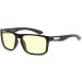 Gunnar Intercept Gaming Glasses - Onyx Frame Amber Lenses - 65% Blue Light & 100% UV Protection - Strength +2.0 - Premium Blue Light Reduction for Enhanced Comfort - Buy Online on GoSupps.com