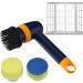 Electric Spin Scrubber - Cordless Shower Scrubber | Shower Cleaner Brush Dish Scrubber Shower Scrubber Dishwashing Brush Electric Scrubber for Dish Bathroom Pans Blue - Buy Online on GoSupps.com