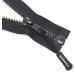 YaHoGa 30 Inch Separating Jacket Zippers - Black Molded Plastic - 2 Pack | Sewing Coats, Jackets - Bulk Zipper Supplies - Buy Online on GoSupps.com