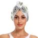 Cute Grey Koala Hair Towel 2 Pack Super Absorbent Hair Drying Towel Quick Dry Hair Turbans Head Towel with Button Twisty Wrap for Women Girls