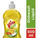 Vim Dishwash Gel 500ml - Powerful Lemon Scent for Sparkling Clean Dishes | International Shipping Available - Buy Online on GoSupps.com