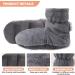 Comfheat Microwavable Booties - Feet Warmer for Cold Feet Relief, Achilles Tendinitis, Plantar Fasciitis - Deep Heat Therapy for Sore Muscles and Joints - Not Washable - Buy Online on GoSupps.com