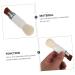 Telescopic Makeup Brush | Dual-Head Foundation & Blush Brush for Flawless Application | 13.5x2.6cm - Silver - Buy Online on GoSupps.com