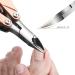 Nail Clipper Set Fold Nail Art Cuticle Nipper Clipper Edge Cutter Manicure Scissor Plier Portable Tool Pedicure Toenail Ingrown Portable (Color : Black) - Buy Online on GoSupps.com