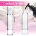GREVOSEA 4-Pack 100ml Airless Pump Dispenser Bottles - Travel Set for Creams Primers & Lotions | Empty Cosmetic Containers - Buy Online on GoSupps.com