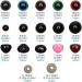 Maznyu 570PCS Premium Plastic Safety Eyes and Noses for Crafts - Assorted Sizes for Dolls, Teddy Bears, Amigurumi, Crochet Toys - Buy Online on GoSupps.com