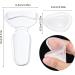 4 Pcs Silicone Heel Cushion Inserts - Anti-Slip Shoe Pads for Women's High Heels - Buy Online on GoSupps.com