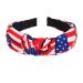 Budsmile American Flag Headbands - 4th of July Patriotic Bow Knotted Wide Headband Set - Buy Online on GoSupps.com