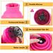 Universal Silicone Hair Dryer Diffuser Attachment - Portable Folding Pink Diffuser for Most Hair Dryers | Caredgo - Buy Online on GoSupps.com