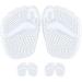 minkissy 3 Pairs Silicone Ball of Foot Cushion Adhesive Forefoot Pads Metatarsal Pads Women Foot Pads for Front Insoles Heel Grips Liner High Heel Cushions Metatarsalgia Gel Front Feet