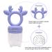 Sublyly Baby Fruit Food Feeder Pacifier | Silicone Teether and Feeder for Teething Relief and Self-Feeding - BPA Free - Buy Online on GoSupps.com