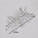 Unicra Crystal Bride Wedding Hair Vine Silver Rhinestone Headband Bridal Hair Accessories for Women and Girls - Buy Online on GoSupps.com