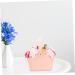 DOITOOL Box Portable Basket Rose Bouquet Bath Soap Plant Essential Oil Soap Rose Petal Soap Soap Decorative Soap Romantic Soap Miss Pink Cosmetic Ribbon - Buy Online on GoSupps.com