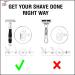 Pearl Shaving Double Edge Butterfly Safety Razor | Classic Traditional Razor with 5 Blades | P-81D Black Platinum 81D - Perfect for International Grooming - Buy Online on GoSupps.com